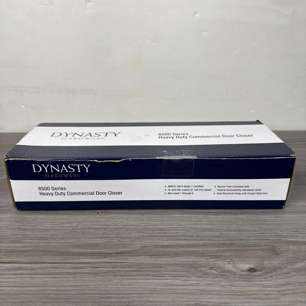 Dynasty Hardware Door Closer Heavy Duty Hydraulic Adjustable Size 8500 Series